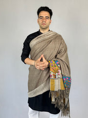 Pashmina Men's Handloom Kani Shawl