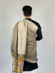 Pashmina Men's Handloom Kani Shawl