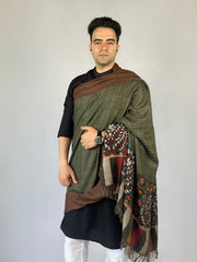 Pashmina Men's Handloom Kani Shawl