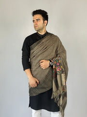 Pashmina Men's Handloom Kani Shawl