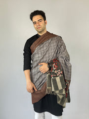 Pashmina Men's Handloom Kani Shawl