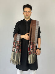 Pashmina Men's Handloom Kani Shawl