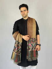 Pashmina Men's Handloom Kani Shawl