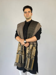Pashmina Men's Handloom Kani Shawl