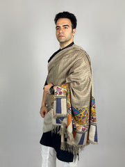 Pashmina Men's Handloom Kani Shawl