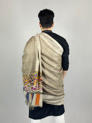 Pashmina Men's Handloom Kani Shawl