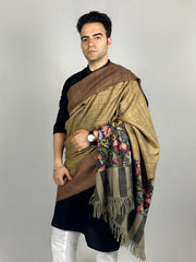 Pashmina Men's Handloom Kani Shawl