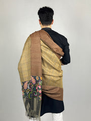 Pashmina Men's Handloom Kani Shawl
