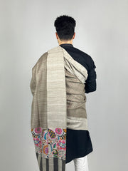 Pashmina Men's Handloom Kani Shawl