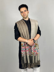 Pashmina Men's Handloom Kani Shawl