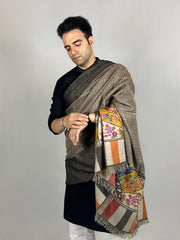 Pashmina Men's Handloom Kani Shawl