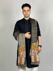 Pashmina Men's Handloom Kani Shawl
