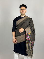 Pashmina Men's Handloom Kani Shawl