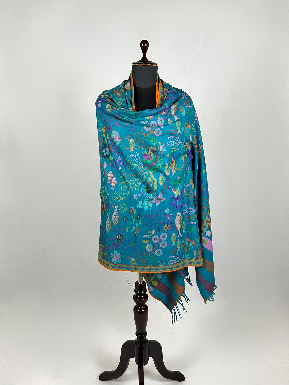 Pashmina Women's Handloom Kani Shawl
