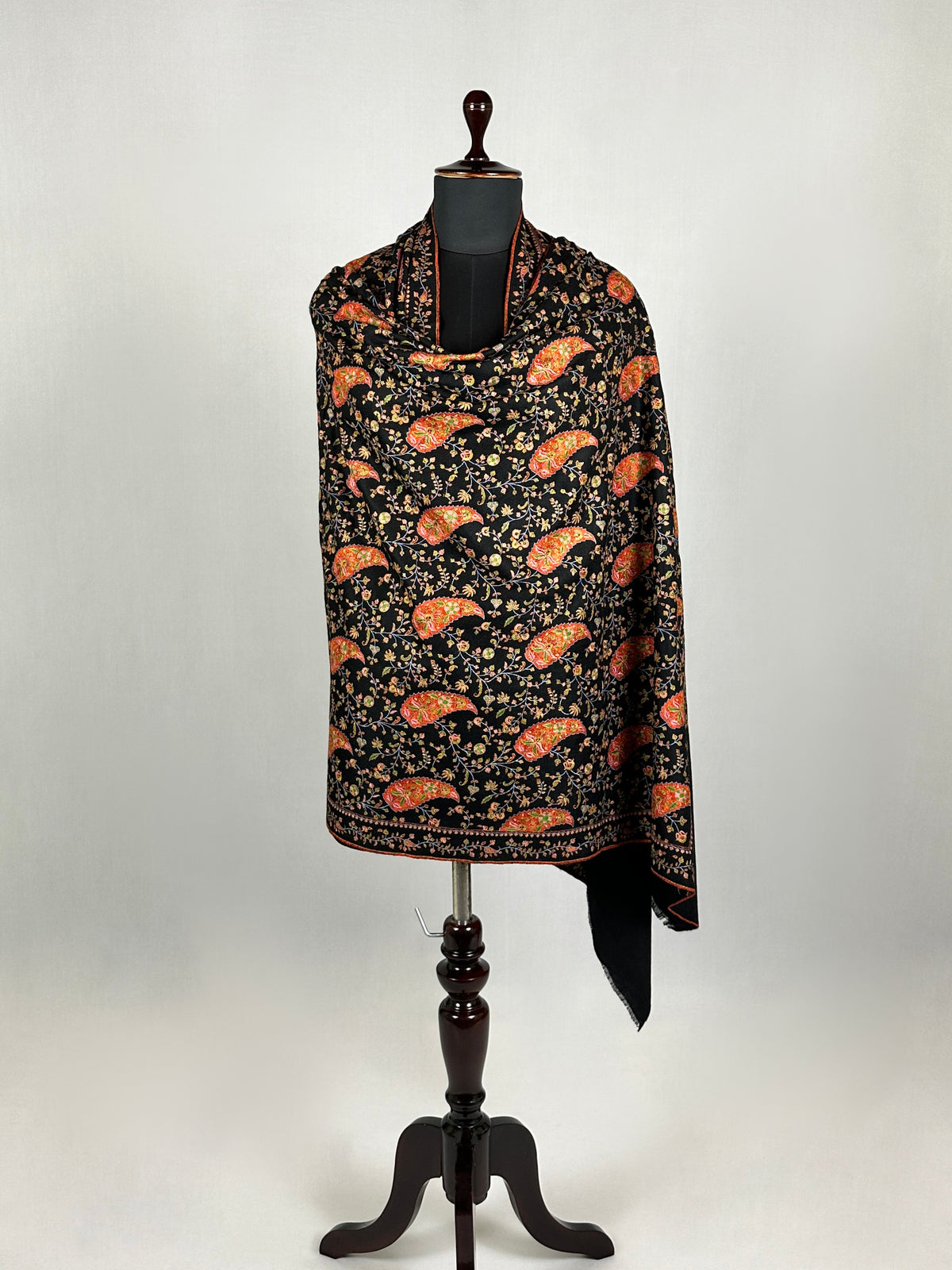 Pashmina Women's Handloom Sozni Shawl