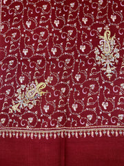 Pashmina Women's Handloom Sozni Shawl