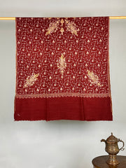 Pashmina Women's Handloom Sozni Shawl