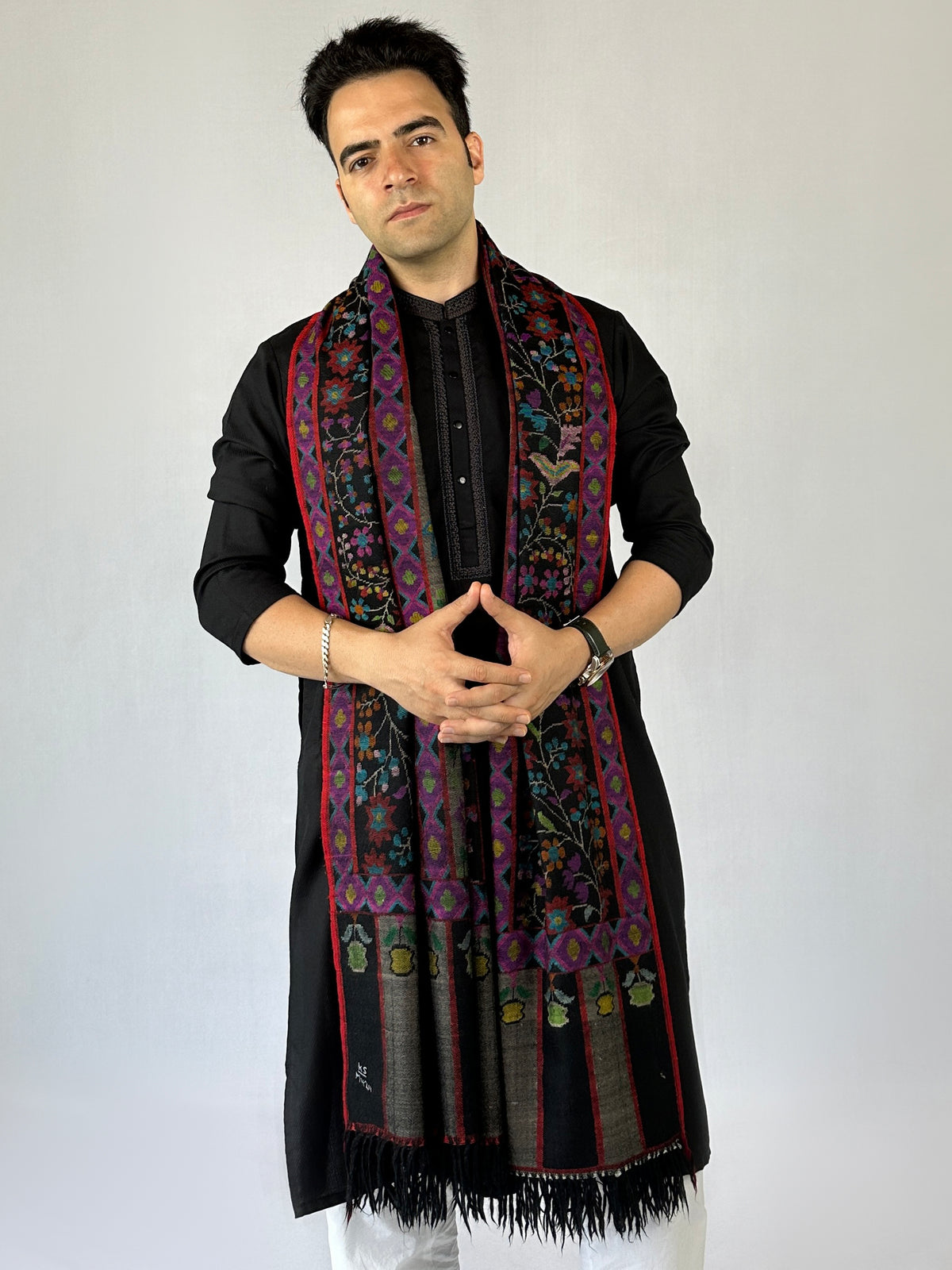 Pashmina Unisex Handloom Kani Shawl