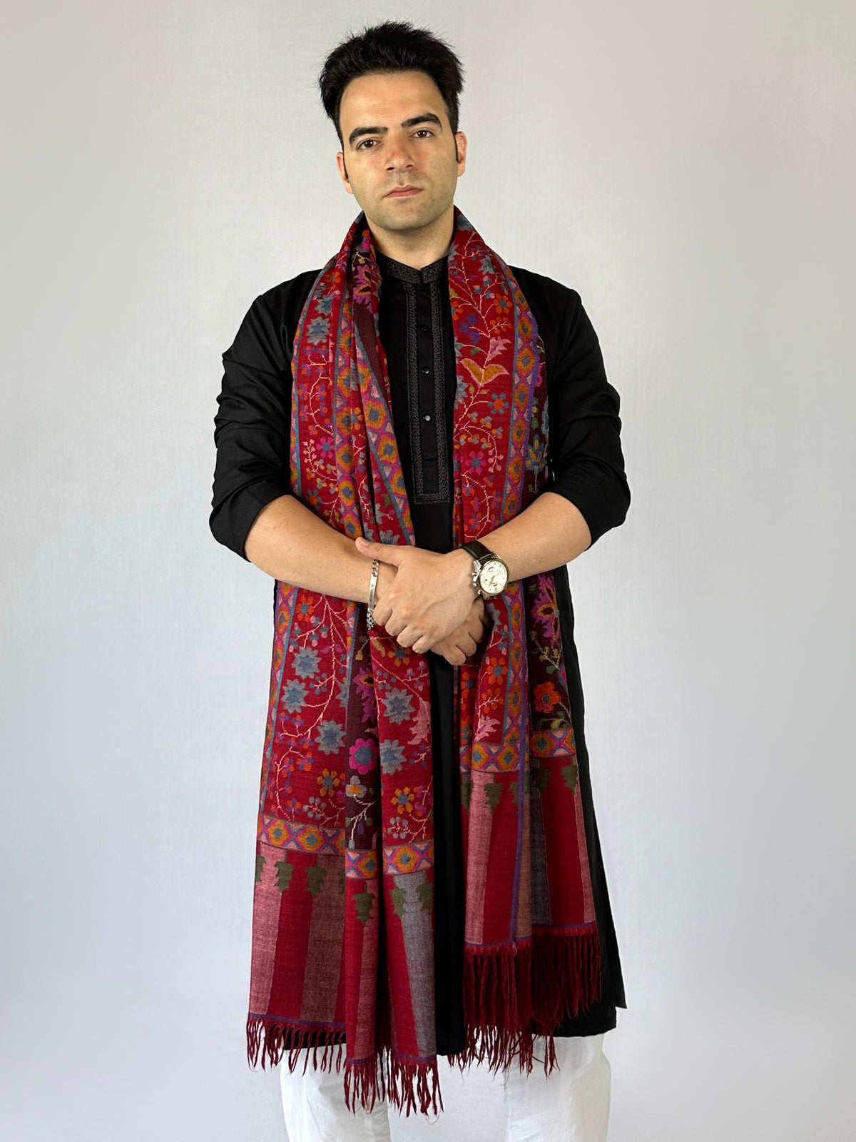 Pashmina Unisex Handloom Kani Shawl