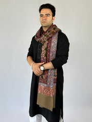 Pashmina Unisex Handloom Kashmiri Kalamkari Shawl