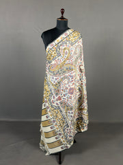 شال كاني يدوي النول النسائي من الباشمينا 