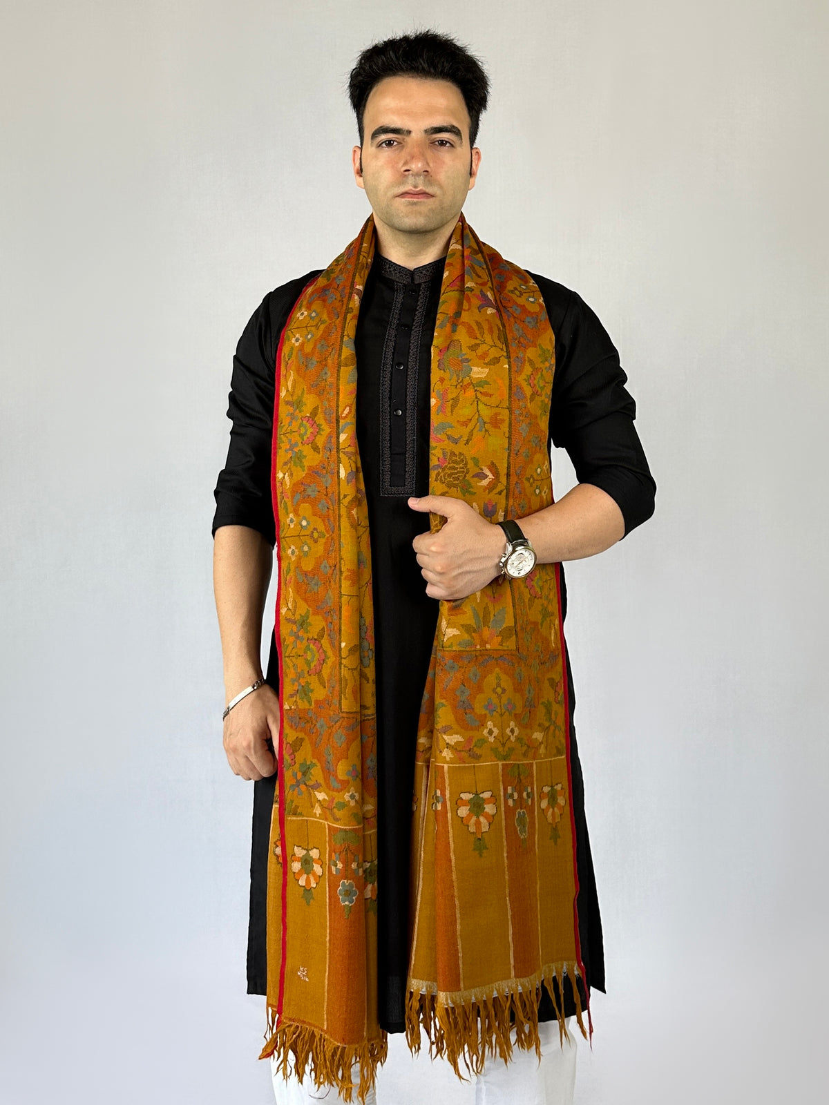 Pashmina Unisex Handloom Kani Shawl
