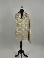 Pashmina Handloom Paper Mache'-Tilla Shawl