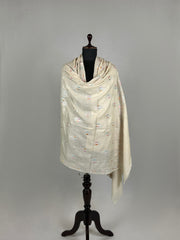 Pashmina Handloom Paper Mache'-Tilla Shawl