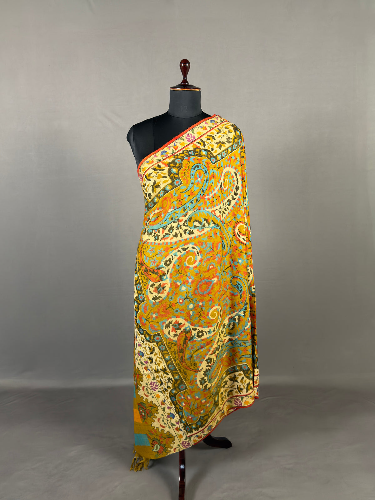 Pashmina Women's Handloom Kani Shawl