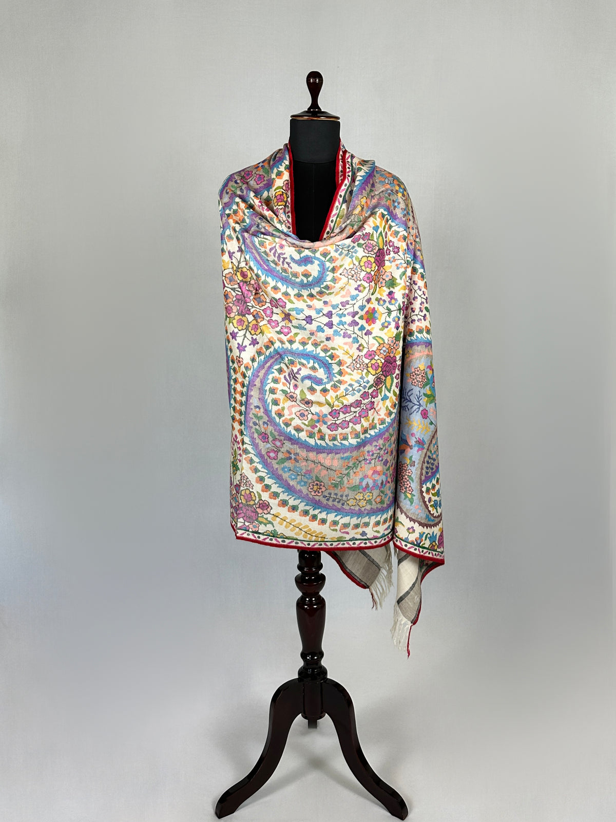 Pashmina Women's Handloom Kani Shawl
