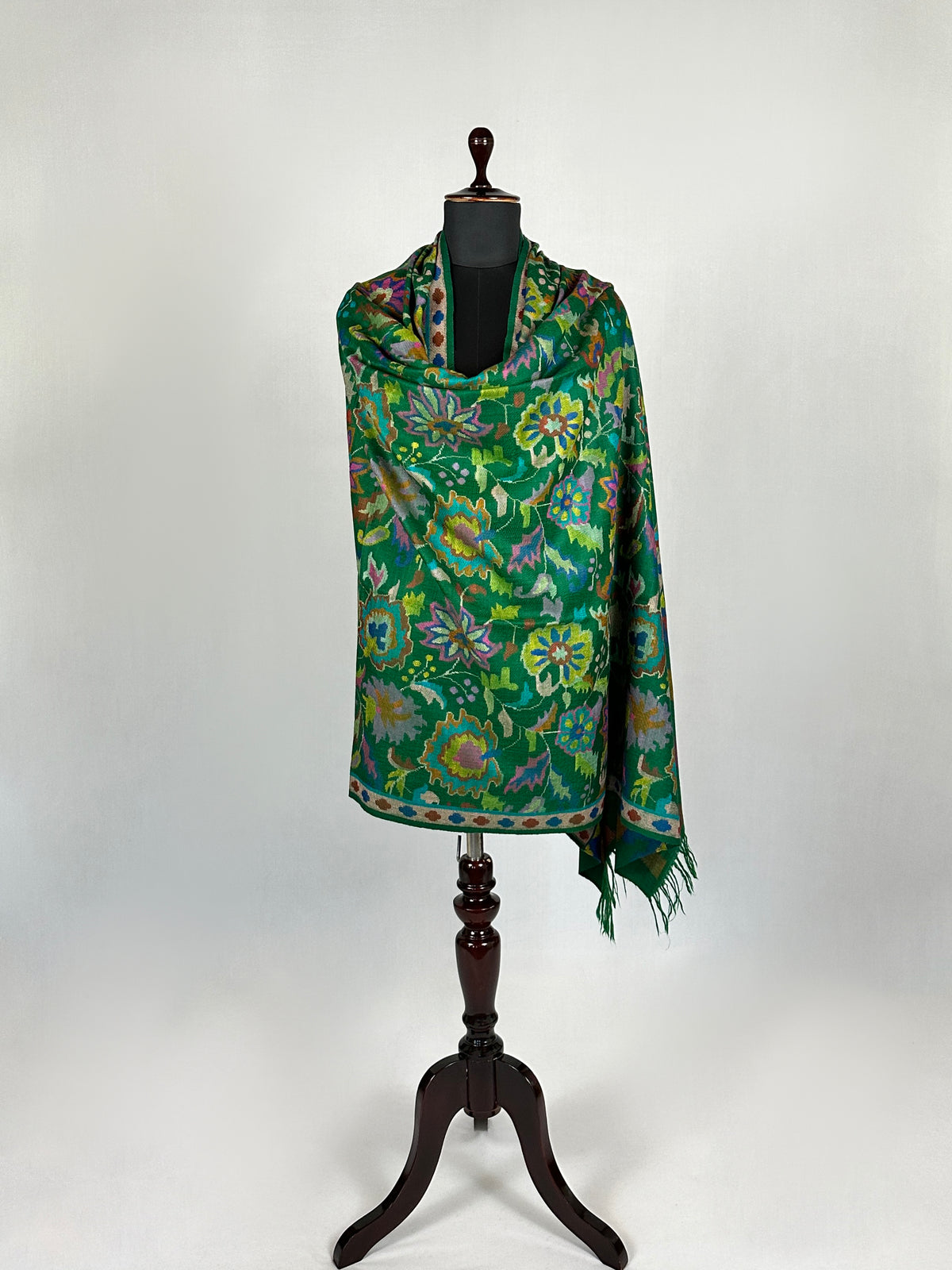 Pashmina Women's Handloom Kani Shawl