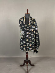 Pashmina Handloom Paper Mache'-Tilla Shawl