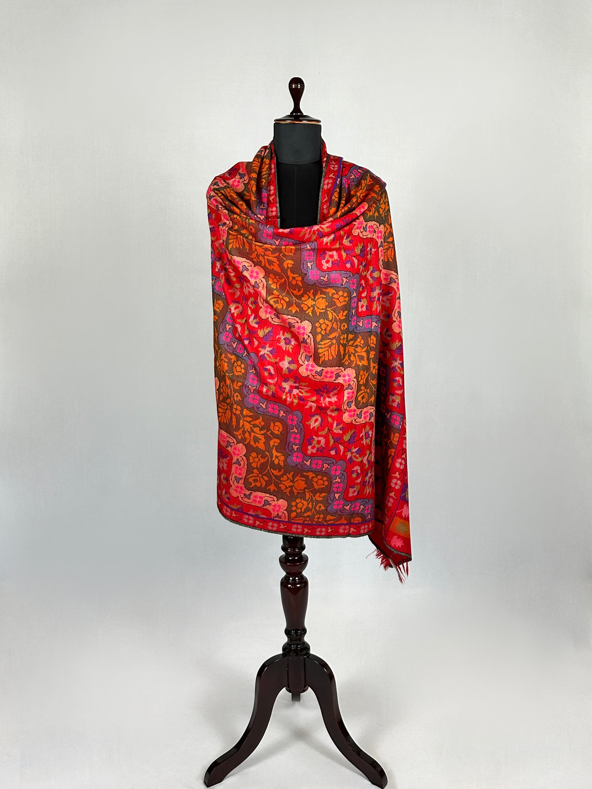 Pashmina Women's Handloom Kani Shawl