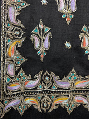 Pashmina Handloom Paper Mache'-Tilla Shawl