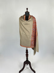 Pashmina Handloom Paper Mache' Shawl