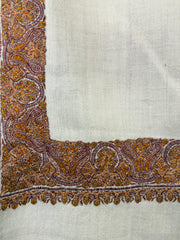 Pashmina Women's Handloom Sozni Shawl