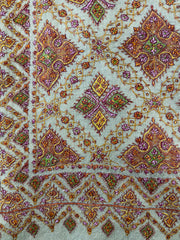 Pashmina Women's Handloom Sozni Shawl