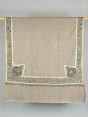 Pashmina Handloom Paper Mache'-Tilla Shawl