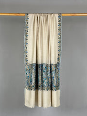 Pashmina Handloom Paper Mache'-Tilla Shawl