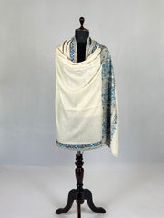 Pashmina Handloom Paper Mache'-Tilla Shawl