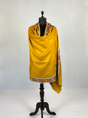 Pashmina Handloom Paper Mache'-Tilla Shawl