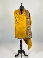 Pashmina Handloom Paper Mache'-Tilla Shawl