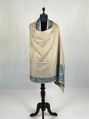 Pashmina Handloom Paper Mache'-Tilla Shawl