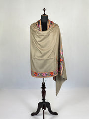 Pashmina Handloom Paper Mache'-Tilla Shawl
