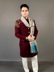 Pashmina Unisex Handloom Kalamkari Shawl