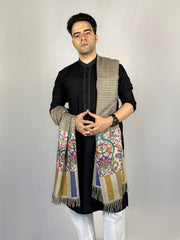 Pashmina Men's Handloom Kani Shawl