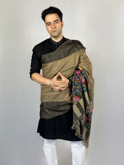 Pashmina Men's Handloom Kani Shawl