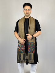 Pashmina Men's Handloom Kani Shawl