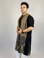 Pashmina Men's Handloom Kani Shawl