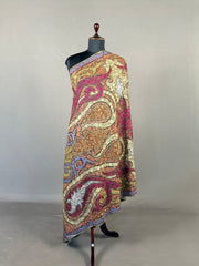 Pashmina Handloom Kashmiri Kalamkari Shawl